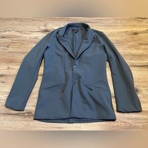 FLX Performance Stretch Snap Front Blazer Men’s Size Small Gray Stretch Jacket